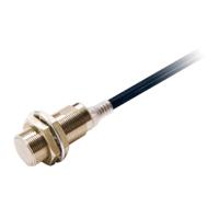 e2e-x8c118-5m Omron Inductive Threaded Barrel Proximity Sensor, M18, 8 mm Detection, NPN NO, 10 → 30 V dc