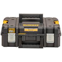 dwst83345-1 DeWALT TSTAK Shallow Box Plastic Tool Box, 440 x 440 x 162mm