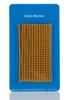 243-6410 RS PRO Clip On Cable Markers, assorted colours, Pre-printed "0-9 - A-Z", 1.2-2mm Cable