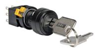 ha1k-3c2vd Idec IP65 Push Button Switch, DPDT, 100 mA 3-Way Common-Key