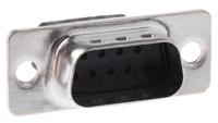 fl09p7-k120-1727040009 FCT from Molex FL 9 Way Cable Mount D-sub Connector Plug, 2.84mm Pitch