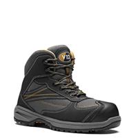 v1940-12 V12 Footwear V1940 Grey ESD Safe Composite Toe Capped Unisex Safety Boot, UK 12, EU 47
