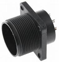 933062100-cm-02-e-20-27-p Hirschmann 14 Way Panel Mount MIL Spec Circular Connector, Pin Contacts,Shell Size 20, Screw Coupling, MIL-DTL-5015