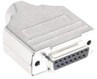 mhdm15-dm15s-k MH Connectors MHDM 15 Way D-sub Connector