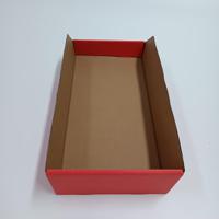 228-1239 RS PRO Cardboard Storage Bin, 400mm x 200mm x 100mm, Red