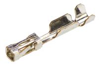 87523-6 TE Connectivity AMPMODU MOD IV Series Female Crimp Terminal, 24AWG Min, 20AWG Max