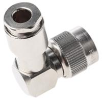 r143156000 Radiall, Plug Cable Mount TNC Connector, 50Ω, Right Angle Body