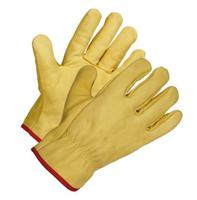 h310-ym09 Himalayan H310 Yellow Fleece (Lining) Work Gloves, Size 9, Leather Coating