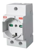 2csm210000r0701-m1170 ABB Grey 1 Gang Plug Socket, 16A, Type L - Italian, Indoor Use