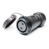 304-698 RS PRO Industrial Circular Connector, 2 Contacts, In-Line, SP29 Connector, Socket, Female, IP68, SP2911C Series
