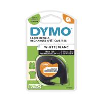s0718850 Dymo Black on White Label Printer Tape, 2 m Length, 12 mm Width
