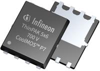 iplk70r2k0p7atma1 Infineon IPL Type N-Channel MOSFET, 9.4 A, 700 V, 5-Pin ThinPAK 5x6