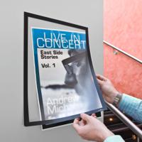 4873-01 Durable DURAFRAME® Black A3 Smooth and rigid Information Frame, 445mm Height, 325mm Width