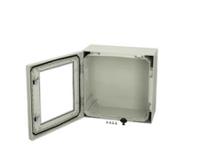 arca-404021w-no-mp Fibox Polycarbonate Wall Box, IP66, 400 mm x 400 mm x 210mm
