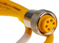 rsm-rkm-50-1m Turck Male 5 way Female 5 way Sensor Actuator Cable, 1 m