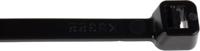 233-471 RS PRO Cable Tie, 203mm x 4.6 mm, Black Nylon, Pk-100