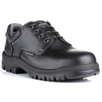 sdr16si-06 Goliath SDR16SI Black Steel Toe Capped Safety Shoe, UK 6, EU 39