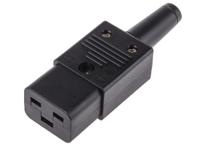 47950000 Schurter C19 Cable Mount IEC Connector Socket, 16A, 250 V