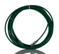 pcd-01009-0j Molex Premise NetworksPowerCat 5E, 5m Cat5e, Green RJ45 to Male RJ45 Male, U/UTP Unshielded, Terminated LSOH Sheath
