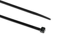 811-1502 RS PRO Cable Tie, 450mm x 4.8 mm, Black Nylon, Pk-100