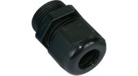 hsk-k-black-m20-6-12mm Hummel HSK-K Series Series Black Nylon Cable Gland, M20 Thread, 6mm min., 12mm max., IP68
