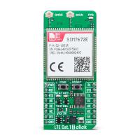 mikroe-6434 MikroElektronika MIKROE-6434 Evaluation Board Evaluation Board for LTE Cat 1 Connectivity And GNSS Support 703 →