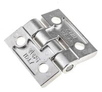428701 Elesa Stainless Steel Butt Hinge, Screw Fixing, 60mm x 60mm x 8mm