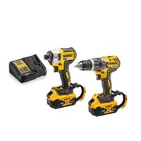 dck266p2lr-gb DeWALT DCK266P2LR-GB, 18V Cordless Cordless Power Tool Kit - Cordless Twin Kit, Type G - British 3-Pin