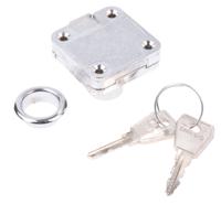 5883502 Euro-Locks a Lowe & Fletcher group Company Slam Lock, 21.1mm Panel-to-Tongue, 16.5mm Cutout, Key Unlock