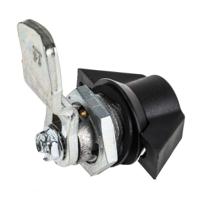 146-1795 RS PRO Black Polyamide Cabinet Lock, Key Unlock