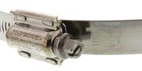 htm180p HI-TORQUE Stainless Steel Slotted Hex Worm Drive, 16mm Band Width, 150 → 180mm ID