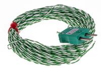 123-6307 RS PRO Type K Exposed Junction Thermocouple 10m Length, 1/0.2mm Diameter → +260°C