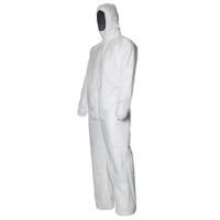 d15338160 DuPont White Disposable Coverall, 3XL