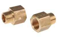 0167-17-18 Legris LF3000 Series Straight Threaded Adaptor, R 3/8 Male to NPT 3/8 Female, Threaded Connection Style
