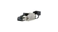130e405032-e Metz Connect Plug Ethernet Connector, Cable Mount, Cat6a 1 Port