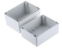 ab-121614-enclosure Fibox Grey ABS Enclosure, IP66, IP67, 160 x 120 x 140mm
