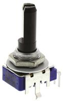 rk11k1140a63 Alps Alpine RK11K 50kΩ Rotary Carbon Film Potentiometer, Panel Mount (Through Hole), RK11K1140A63