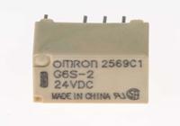 g6s-2-dc24 Omron PCB Mount Signal Relay, 24V dc Coil, 2A Switching Current, DPDT