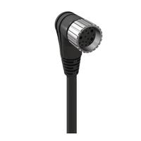 60692 Lumberg Automation Female 12 way Cordset, Single Ended to Power Cable, 5 m