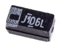 293d106x96r3a2te3 Vishay 10μF MnO2 Tantalum Capacitor 6.3V dc, 293D Series
