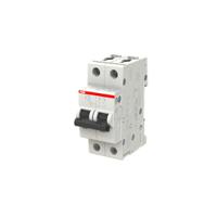 2cds252001r0165-s202-b16 ABB System Pro M Compact S200 MCB, 2P, 16A Curve B, 400V AC, 110V DC, 6 kA Breaking Capacity