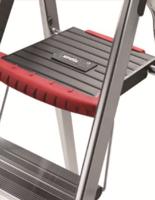 187-4995 RS PRO Aluminium 5 steps Step Ladder, 1.041m platform height, 1.677m open length