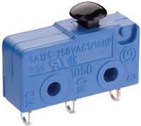 10500202 Marquardt Mushroom Shaped Micro Switch, Solder Terminal, 5 A @ 250 V ac, SP-CO, IP00, IP40
