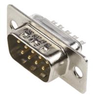 09672095604 HARTING 9 Way Panel Mount D-sub Connector Plug, 2.77mm Pitch