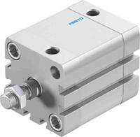 adn-40-25-a-pps-a Festo Pneumatic Compact Cylinder - 572676 40 mm Bore, 25 mm ADN Series, Double Acting Acting
