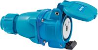 1323211 brennenstuhl, 1323 IP55 Blue Cable Mount 1P+N+T Industrial Power Socket, Rated At 30A, 230 V