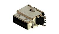 89485-8000 Molex Right Angle, Through Hole, Socket- Single Port Type A 2.0 USB Connector