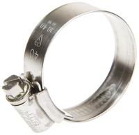 hgs40bp HI-GRIP Stainless Steel Slotted Hex Worm Drive, 13mm Band Width, 30 → 40mm ID