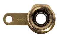 e1wfk220sm20 Black Brass Cable Gland, M20 Thread, 11.5mm min., 16mm max., IP66