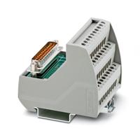 2315133 Phoenix Contact VIP-3/SC/D25SUB/M Series 25-Contact Male Interface Module, D-sub Connector, DIN Rail Mount, 2A